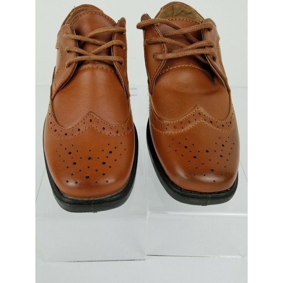 Josmo Boys'   O-31801  Wing Tips shoes Size 10 - Picture 8 of 12